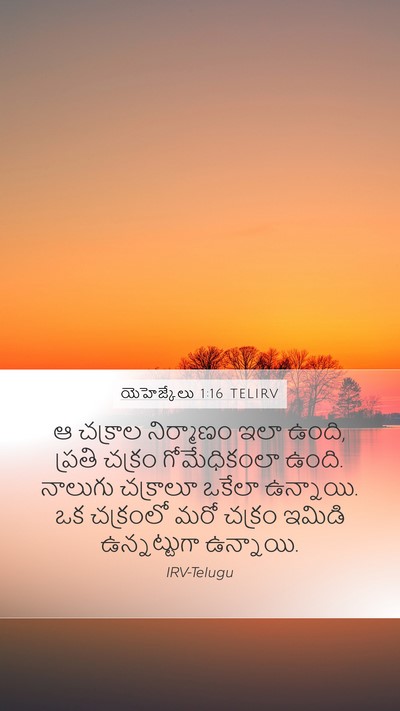 యెహెజ్కేలు 1:16 TELIRV Bible Verse Image