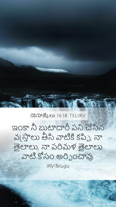 యెహెజ్కేలు 16:18 TELIRV Bible Verse Image