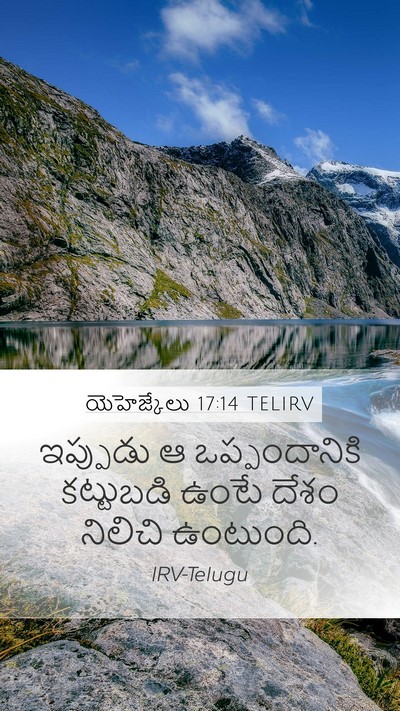 యెహెజ్కేలు 17:14 TELIRV Bible Verse Image