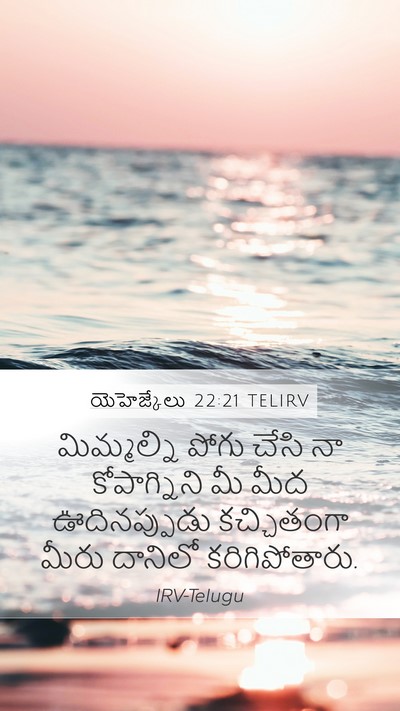యెహెజ్కేలు 22:21 TELIRV Mobile Phone Wallpaper - మిమ్మల్ని పోగు - Mobile Bible Verse Wallpaper