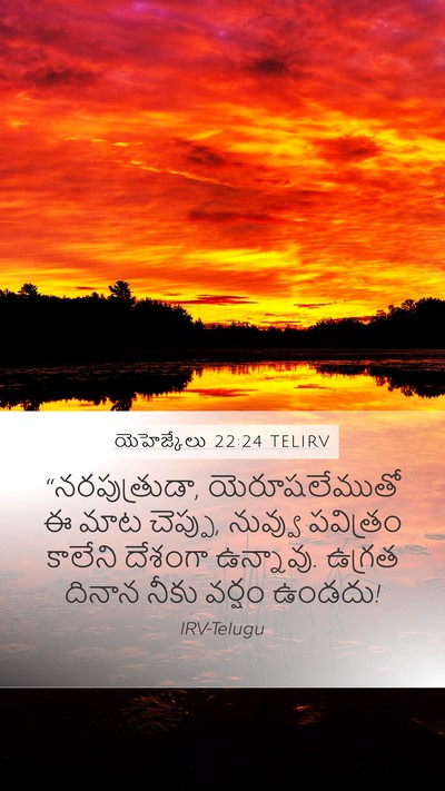 యెహెజ్కేలు 22:24 TELIRV Bible Verse Image