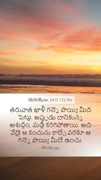 యెహెజ్కేలు 24:11 TELIRV Bible Verse Image