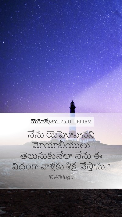 యెహెజ్కేలు 25:11 TELIRV Bible Verse Image