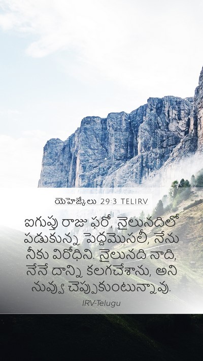 యెహెజ్కేలు 29:3 TELIRV Bible Verse Image