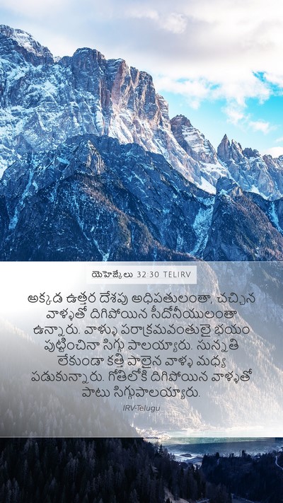యెహెజ్కేలు 32:30 TELIRV Bible Verse Image