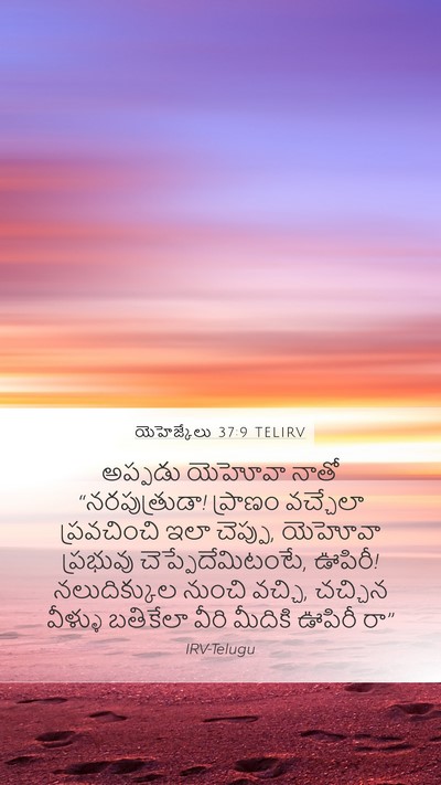 యెహెజ్కేలు 37:9 TELIRV Bible Verse Image