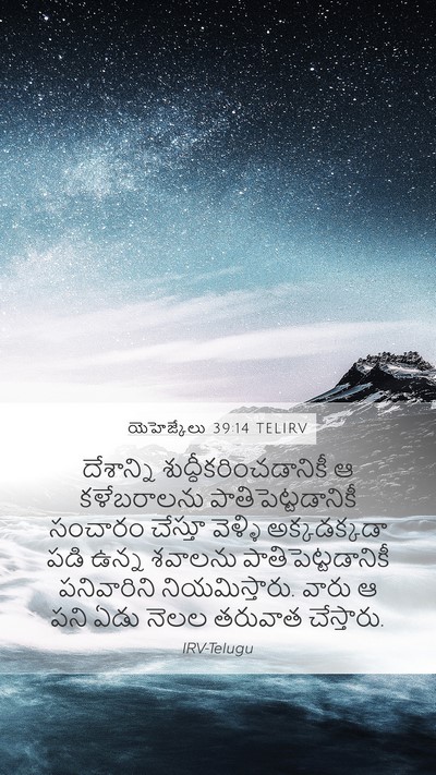 యెహెజ్కేలు 39:14 TELIRV Bible Verse Image