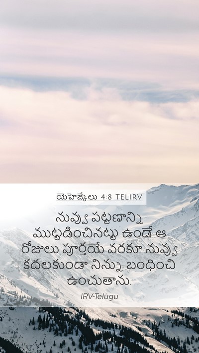 యెహెజ్కేలు 4:8 TELIRV Bible Verse Image
