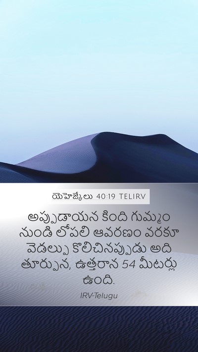 యెహెజ్కేలు 40:19 TELIRV Bible Verse Image