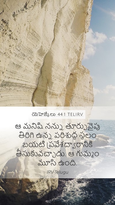 యెహెజ్కేలు 44:1 TELIRV Bible Verse Image