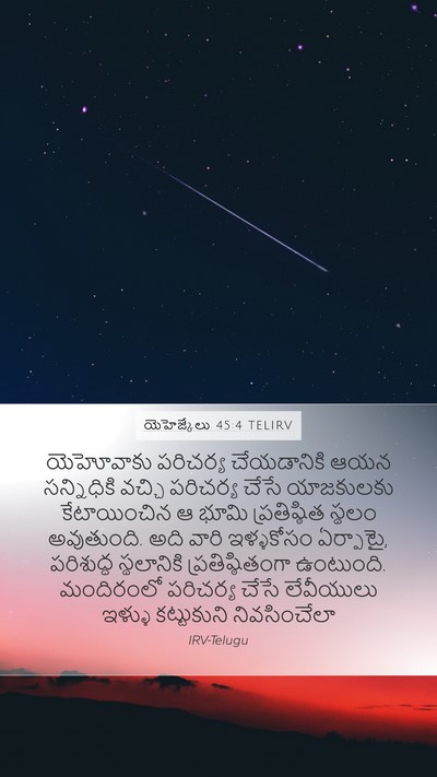 యెహెజ్కేలు 45:4 TELIRV Bible Verse Image