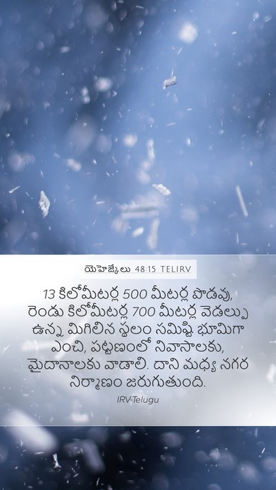 యెహెజ్కేలు 48:15 TELIRV Bible Verse Image