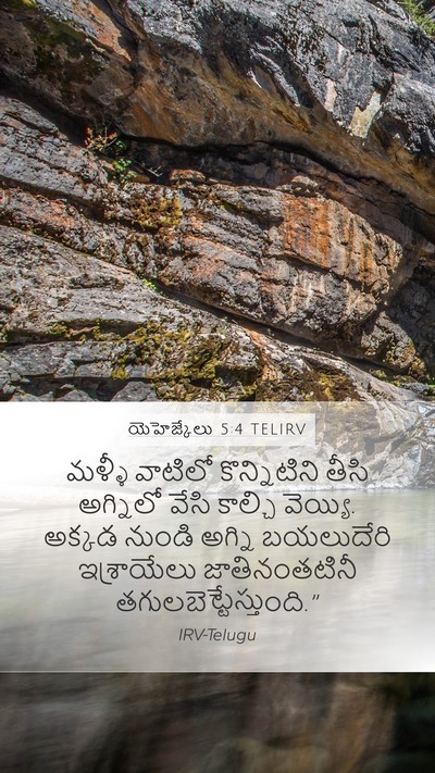 యెహెజ్కేలు 5:4 TELIRV Bible Verse Image