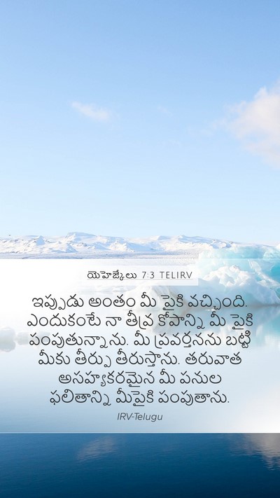 యెహెజ్కేలు 7:3 TELIRV Bible Verse Image