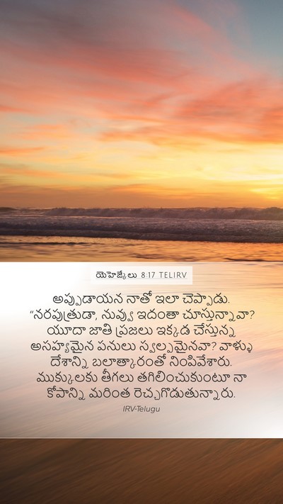 యెహెజ్కేలు 8:17 TELIRV Bible Verse Image