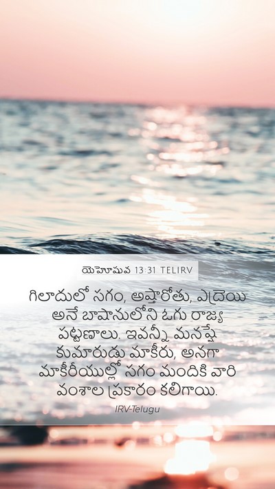 యెహోషువ 13:31 TELIRV Bible Verse Image