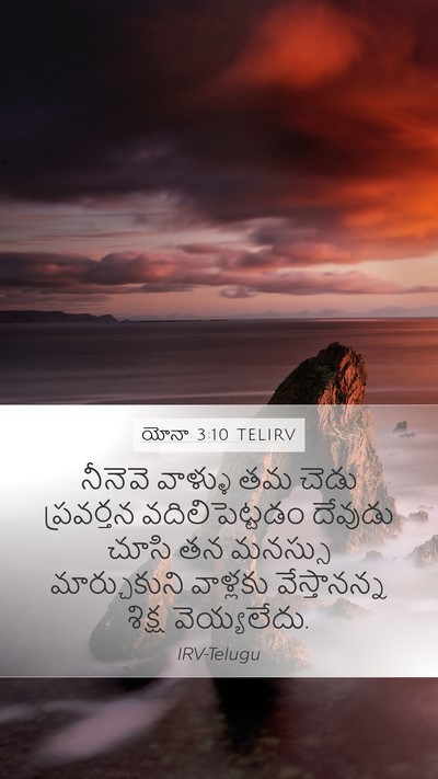 యోనా 3:10 TELIRV Bible Verse Image