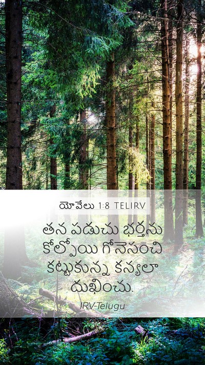 యోవేలు 1:8 TELIRV Bible Verse Image