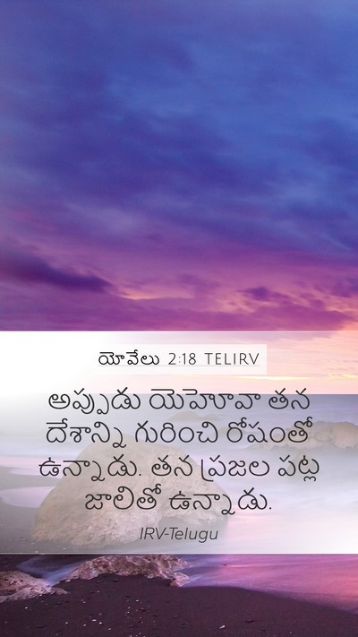 యోవేలు 2:18 TELIRV Bible Verse Image