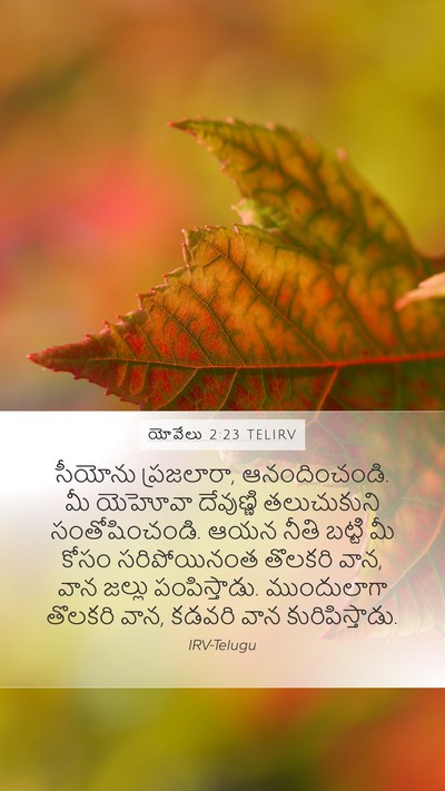 యోవేలు 2:23 TELIRV Bible Verse Image
