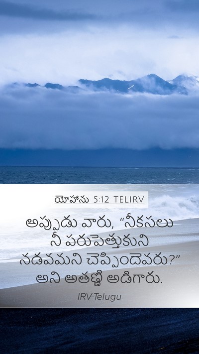 యోహాను 5:12 TELIRV Bible Verse Image