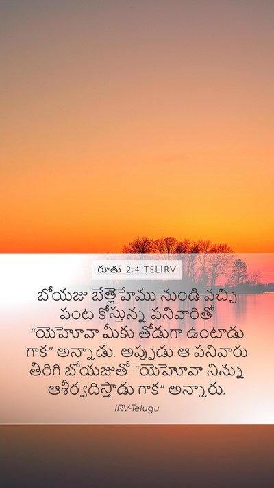 రూతు 2:4 TELIRV Bible Verse Image