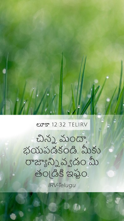 లూకా 12:32 TELIRV Bible Verse Image