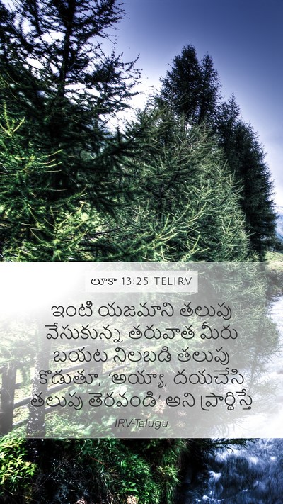 లూకా 13:25 TELIRV Bible Verse Image