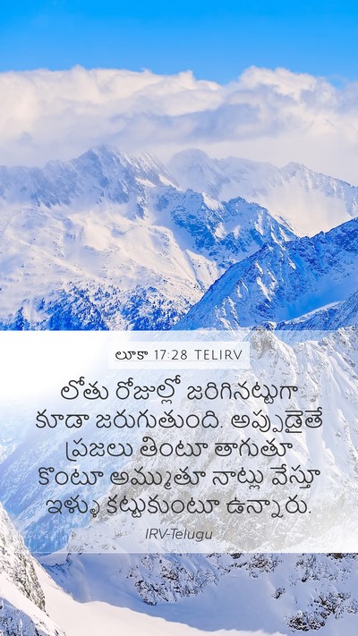 లూకా 17:28 TELIRV Bible Verse Image