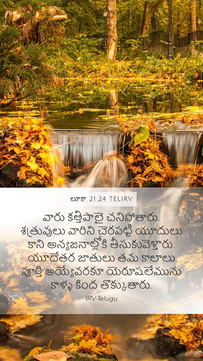 లూకా 21:24 TELIRV Bible Verse Image
