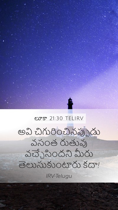 లూకా 21:30 TELIRV Bible Verse Image