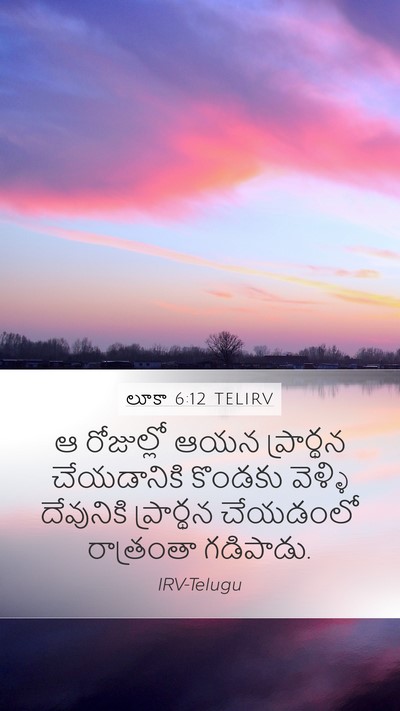 లూకా 6:12 TELIRV Bible Verse Image