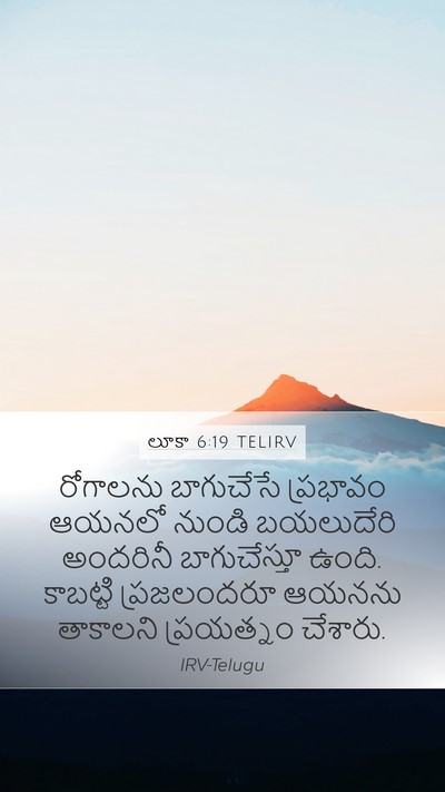 లూకా 6:19 TELIRV Bible Verse Image