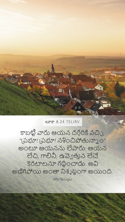 లూకా 8:24 TELIRV Bible Verse Image