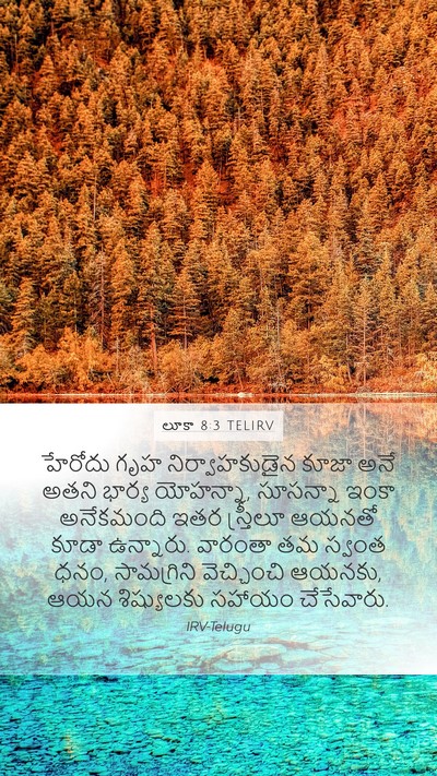 లూకా 8:3 TELIRV Bible Verse Image