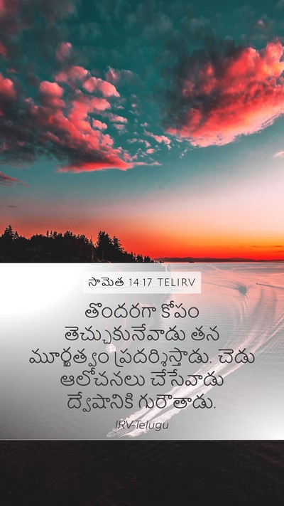 సామెత 14:17 TELIRV Bible Verse Image