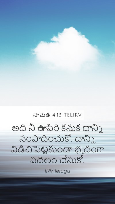 సామెత 4:13 TELIRV Bible Verse Image