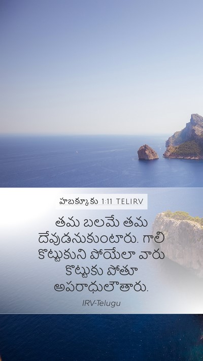 హబక్కూకు 1:11 TELIRV Bible Verse Image